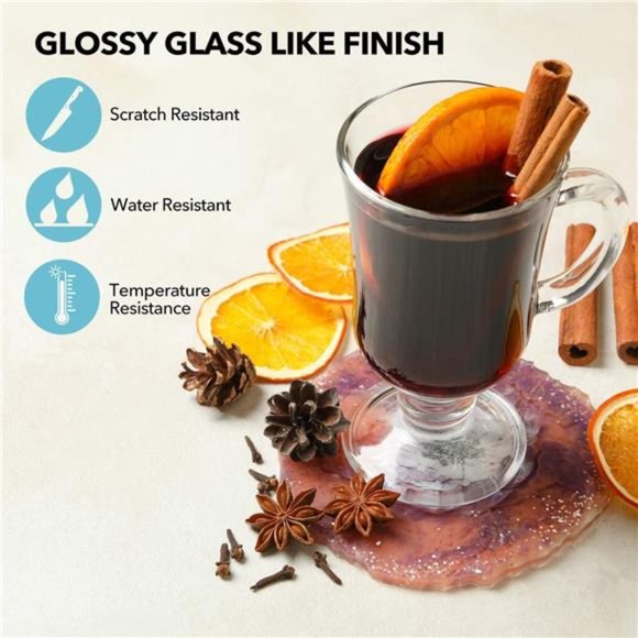 Gift Box Epoxy Resin Kit, Coating and Casting Coaster Molds for Resin Casting - Picture 6 of 6